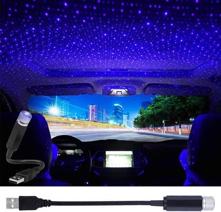 جهاز عرض النجوم، أضواء سقف داخلية USB Stars Projector - Blue