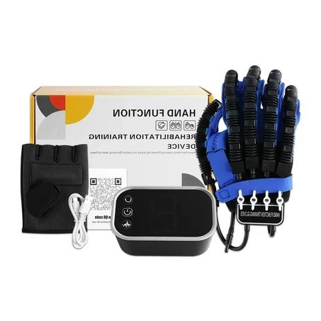 قفازات روبوت لشل نصفي لمريض السكتة الدماغية ، أداة تمرين اليد ، قفاز إعادة التأهيل الآلي ، احتشاء الدماغ ، إعادة تأهيل ذوي الاحتياجات الخاصة