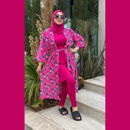 موديل جديد 4 قطع – خاص بالمحجبات