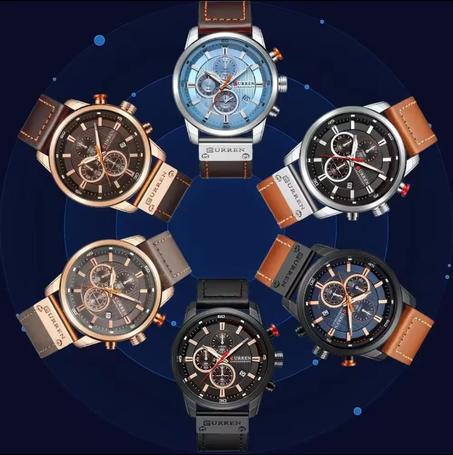 8291  curren chronograph
