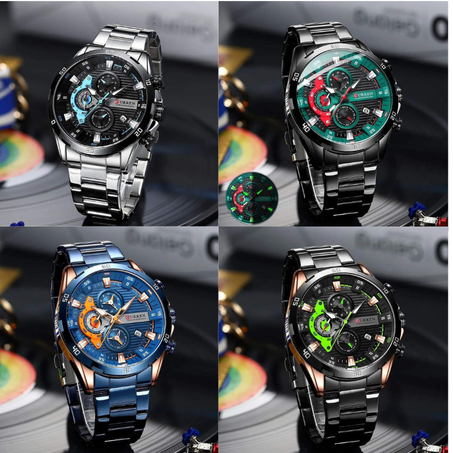 curren chronograph 8402