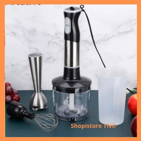 Sokany Mixeur Plongeant 4 En 1 Acier Inoxydable