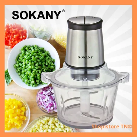 Hachoir Electrique 2 Litres 800W Sokany