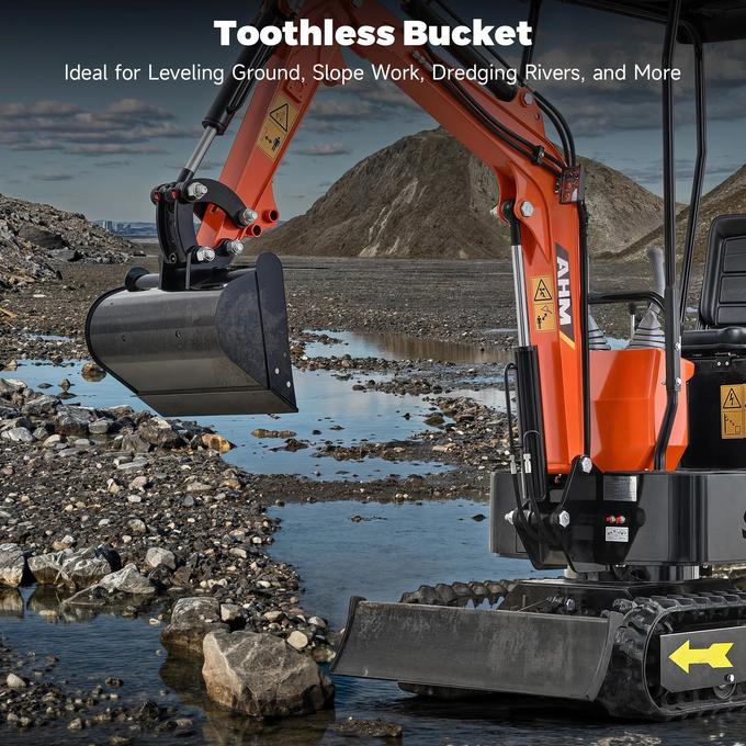 500mm Plain Flat Bucket Attachment 20