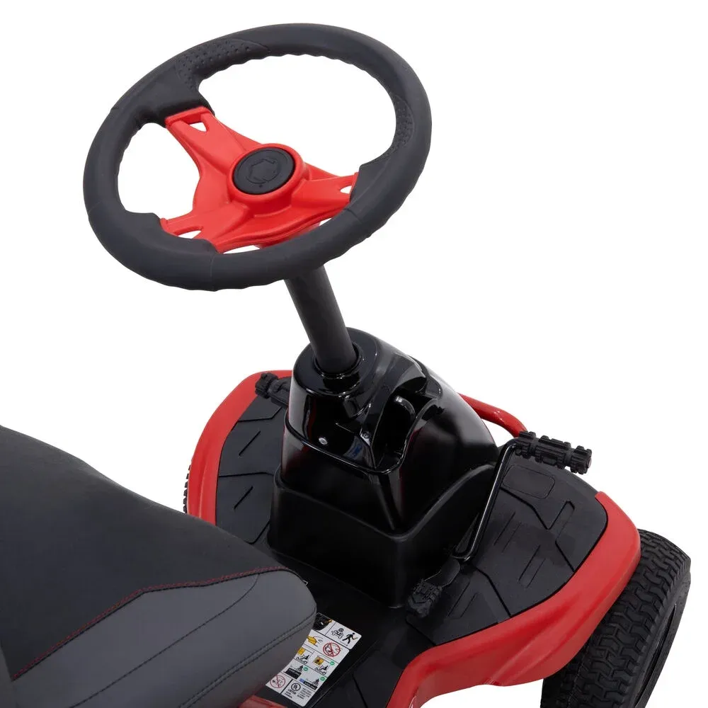 Troy Bilt XP 30 in. 56-Volt MAX 30 Ah Battery Lithium-Ion Electric Drive Cordless Riding Lawn Tractor with Mulch Kit Included