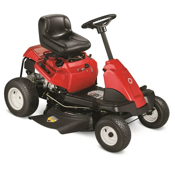 Troy Bilt 30 in. 10.5 HP Briggs and Stratton Engine 6-Speed Manual Drive Gas Rear Engine Riding Mower with Mulch Kit Included