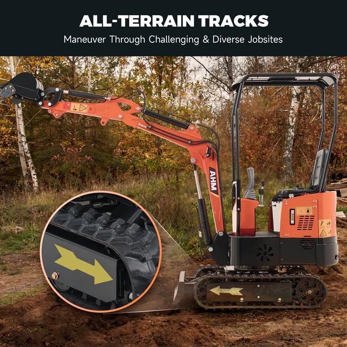 AX-12 | 13.5 HP B&S Engine Mini Excavator