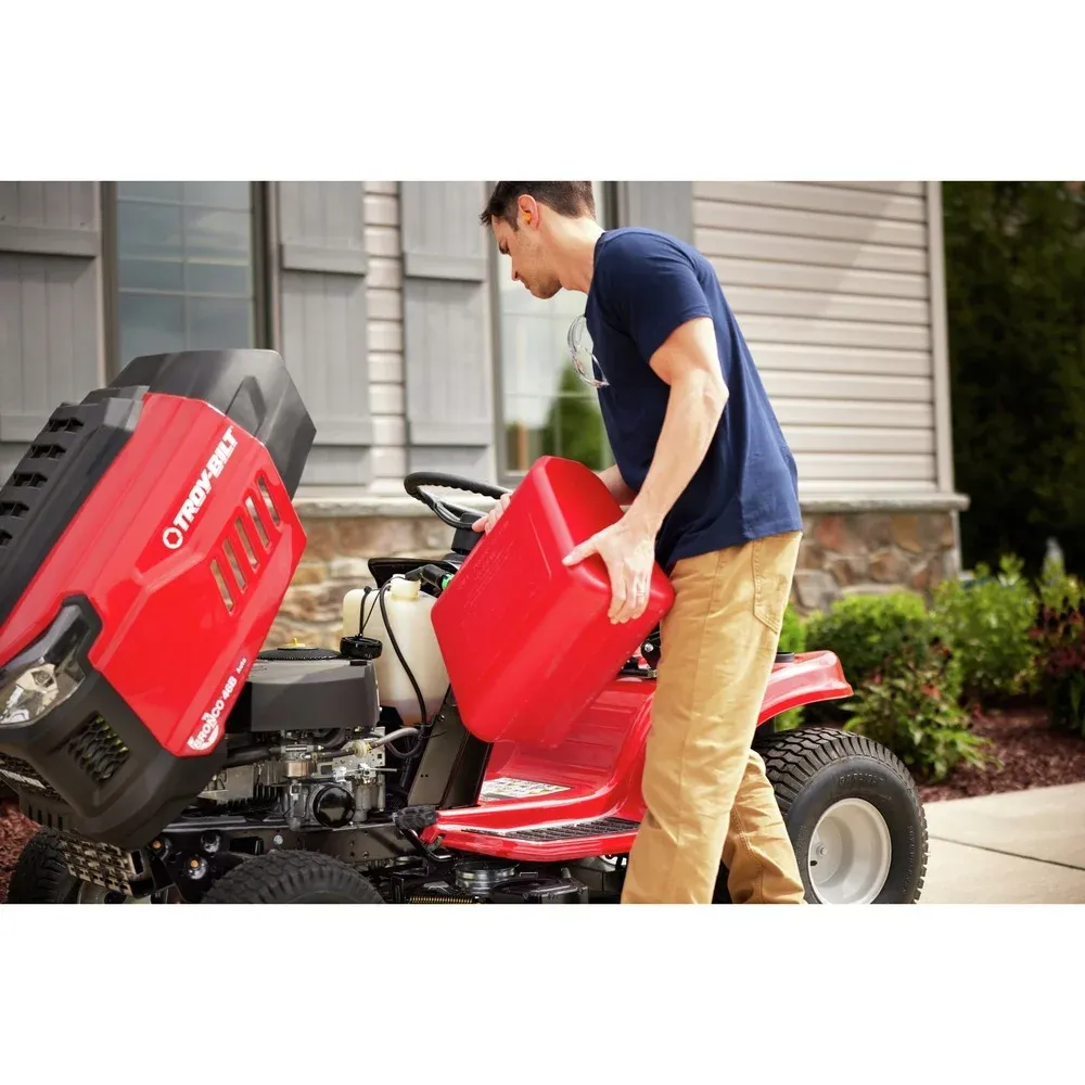 Troy-Bilt Bronco 46 in. 17.5 HP Briggs and Stratton Engine Automatic Drive Gas Riding Lawn Tractor