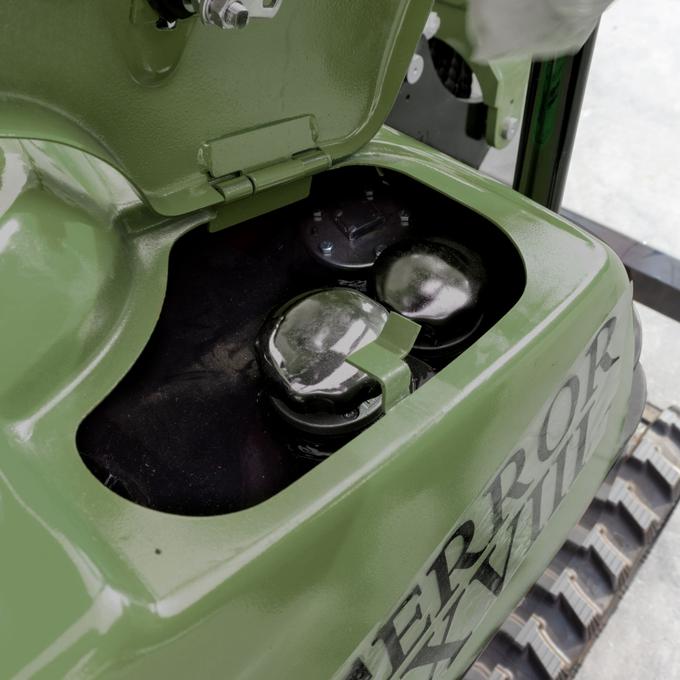 2025 4,000 lb TYPHON TERROR XVIII Mini Excavator – Kubota D902 Diesel Engine | EPA Certified