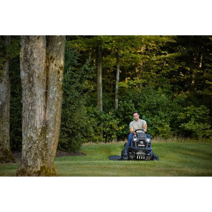 Troy-Bilt Super Bronco XP 46 in. Fabricated Deck 22 HP V-Twin Kohler 7000 Series Engine Hydrostatic Drive Gas Riding Lawn Tractor