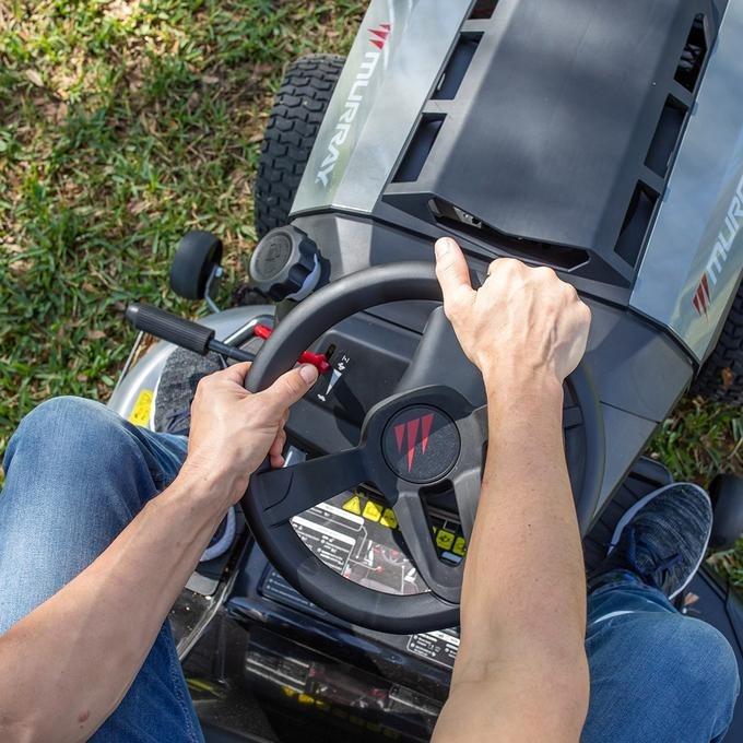 Murray MT200 42 in. 19.0 HP 540cc EX1900 Series Briggs and Stratton Engine Automatic Gas Riding Lawn Tractor Mower
