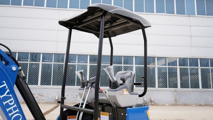 2025 3,800 lb TYPHON TERROR XVII Mini Excavator Rubber Track with Kubota D902 Diesel Engine USA