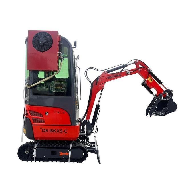 2024 AGT Kubota Engine 1-Ton Mini Small Excavator with Air Conditioning and Side Swing
