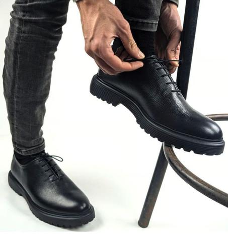 chaussures en cuir hommes
