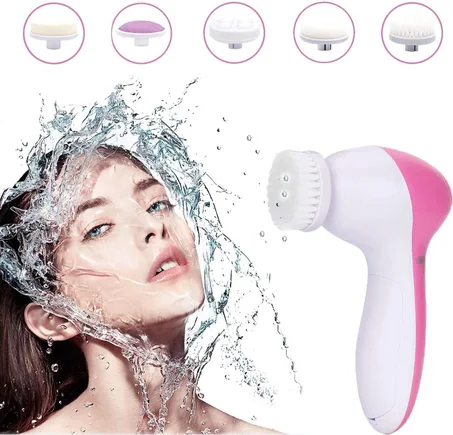 5 in 1 Beauty Care Massager - آلة تنظيــــــــف الوجــــه 5 في 1