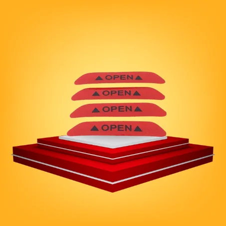 ملصقات مضيئة لعجلات السيارة مقبض الباب و للإطار الخلفي