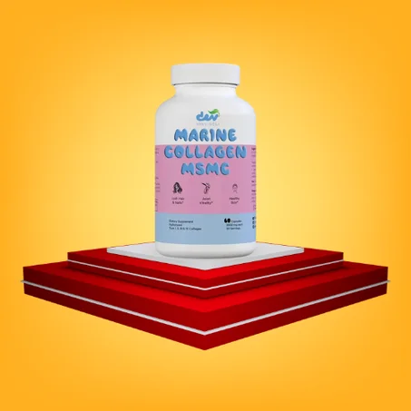 مسحوق الكولاجين البحري تم اختباره سريريًا لدعم البشرة. غير وراثيًا