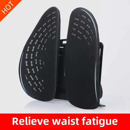 وسادة دعم أسفل الظهر ومسند ظهر لمقعد السيارة الصيفي الجديد - وسادة تدليك ودعم الظهر لكرسي المكتب ومقعد السيارة، وسادة لسد الفجوة في مقاعد النقل