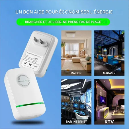 Économiseur d'énergie professionnel 90V-250V