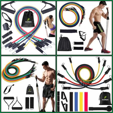 حبال المقاومة الشاملة للتدريب المنزلي