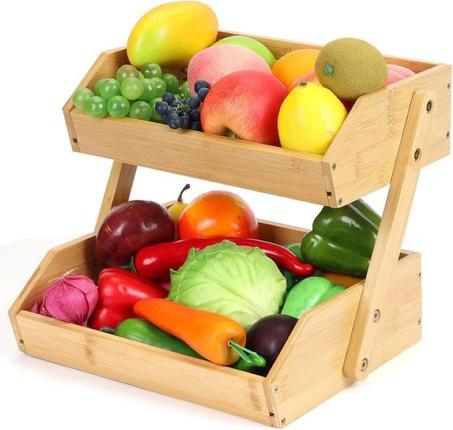 المنضم الخشبي للفواكه و الخضر