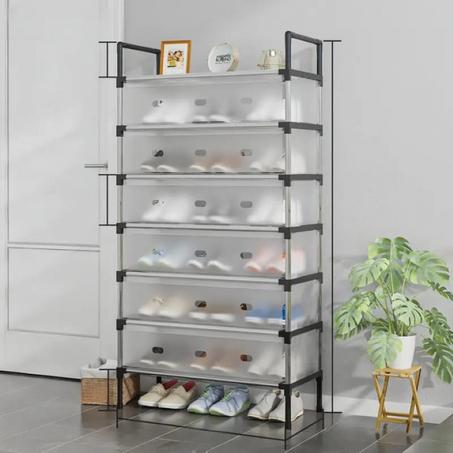 منظم الأحذية 7 طبقات