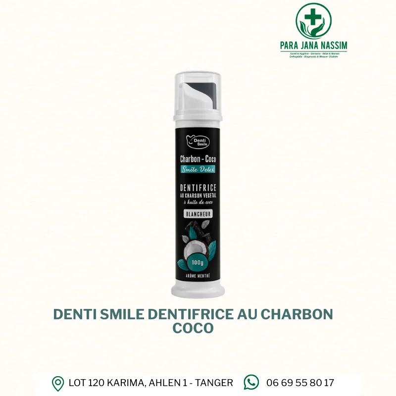 DENTI SMILE DENTIFRICE AU CHARBON COCO 100GR