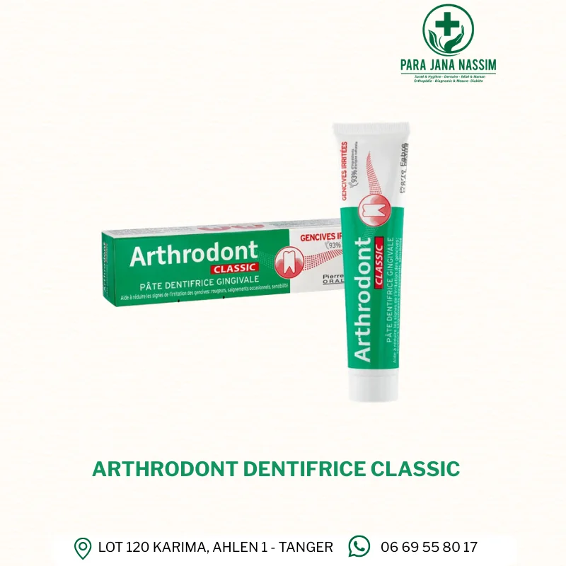 Arthrodont dentifrice Classic gencives irritées 75 ML