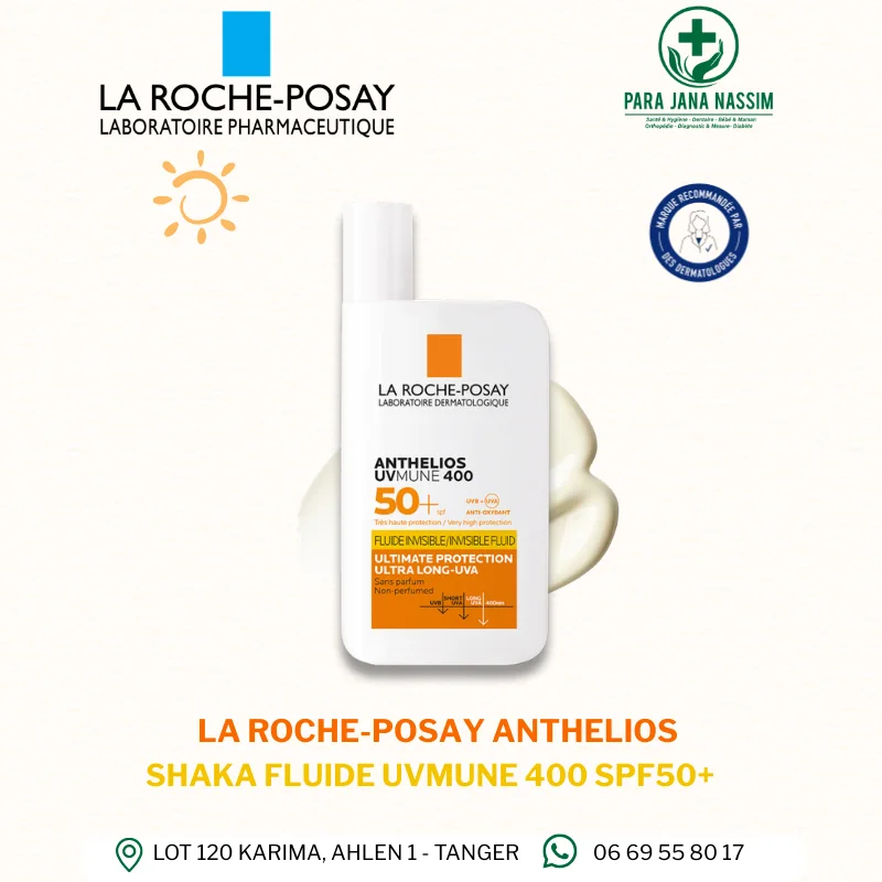 Anthelios UVMUNE 400. Oil control spf50+. Peau grasse et sensible (50 ml) , LA ROCHE POSAY