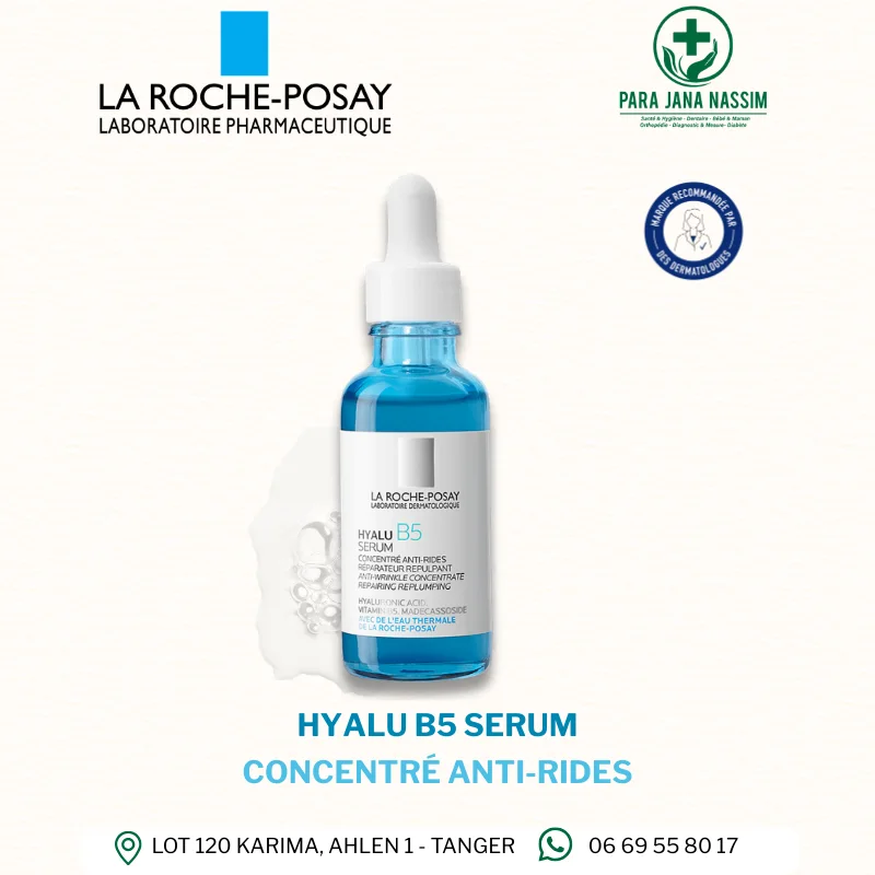 LA ROCHE POSAY Hyalu B5 Sérum Concentré Anti Rides Réparateur Repulpant 30ml