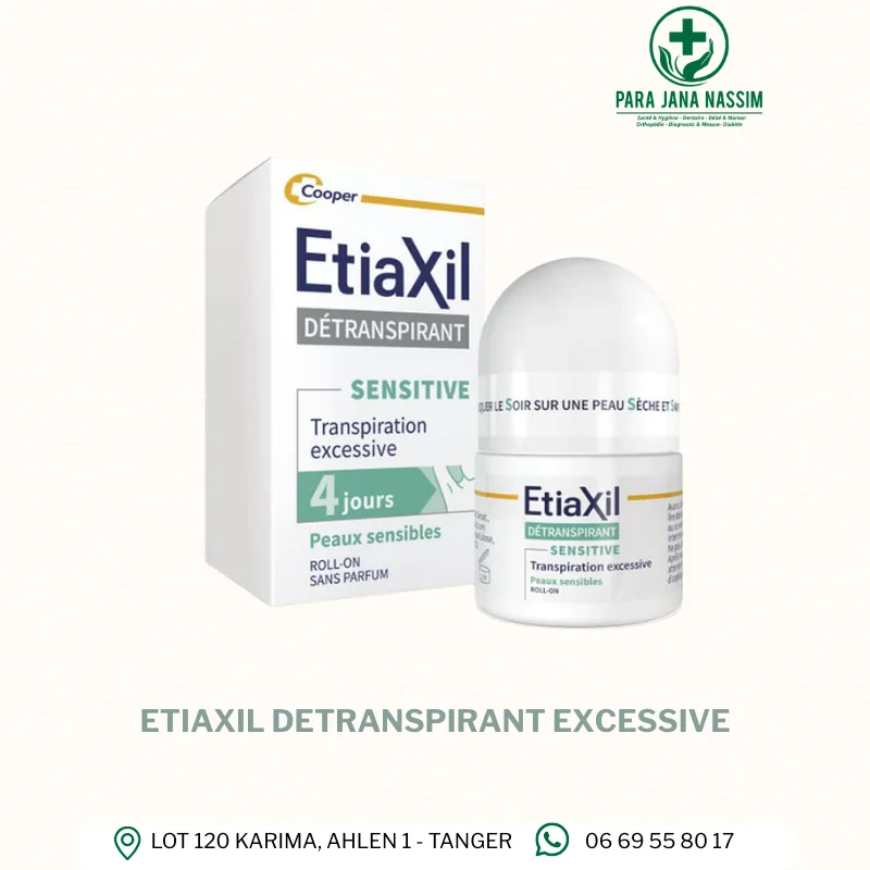 ETIAXIL DETRANSPIRANT EXCESSIVE ROLL ON PEAUX SENSIBLES