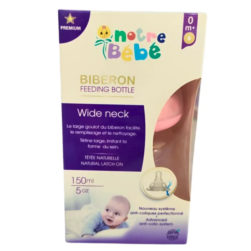 Biberon NOTRE BEBE – 150 ml  (0 mois et plus)