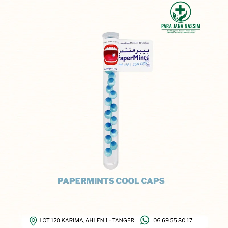 Papermints Cool Caps 18 Gelules Rafraichissantes Paper Mints