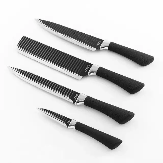 Set di coltelli 4 pezzi acciaio Matis