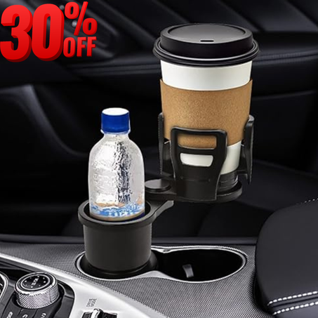 حامل الأكواب المزدوج للسيارة