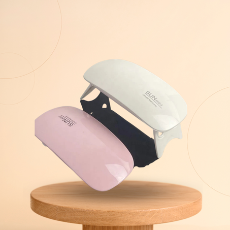 ملصقات أظافر الجل مع جهاز التجفيف