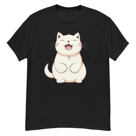 Cute Happy Cat Shirt Happy Cat  - T-Shirt