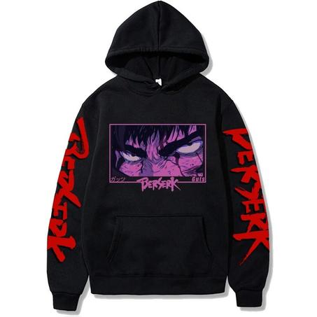 Berserk Anime Hoodie Harajuku Graphic