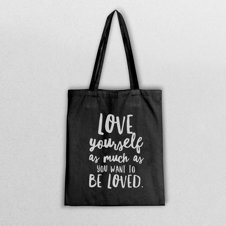 Love Yourself Positive Self - Tote Bag