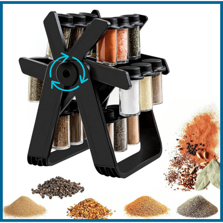 منظم البهارات الدوار