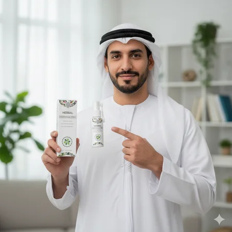 سبراي البواسير العشبي | تخفيف فوري للألم والحكّة بدون إحراج