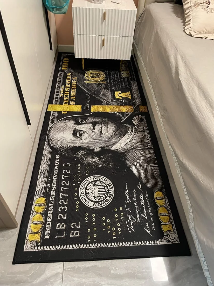 TAPIS MOTIF DOLLAR