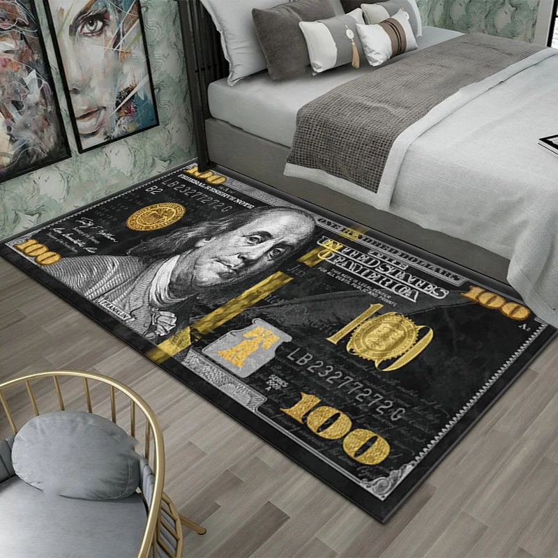 TAPIS MOTIF DOLLAR