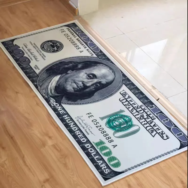 TAPIS MOTIF DOLLAR