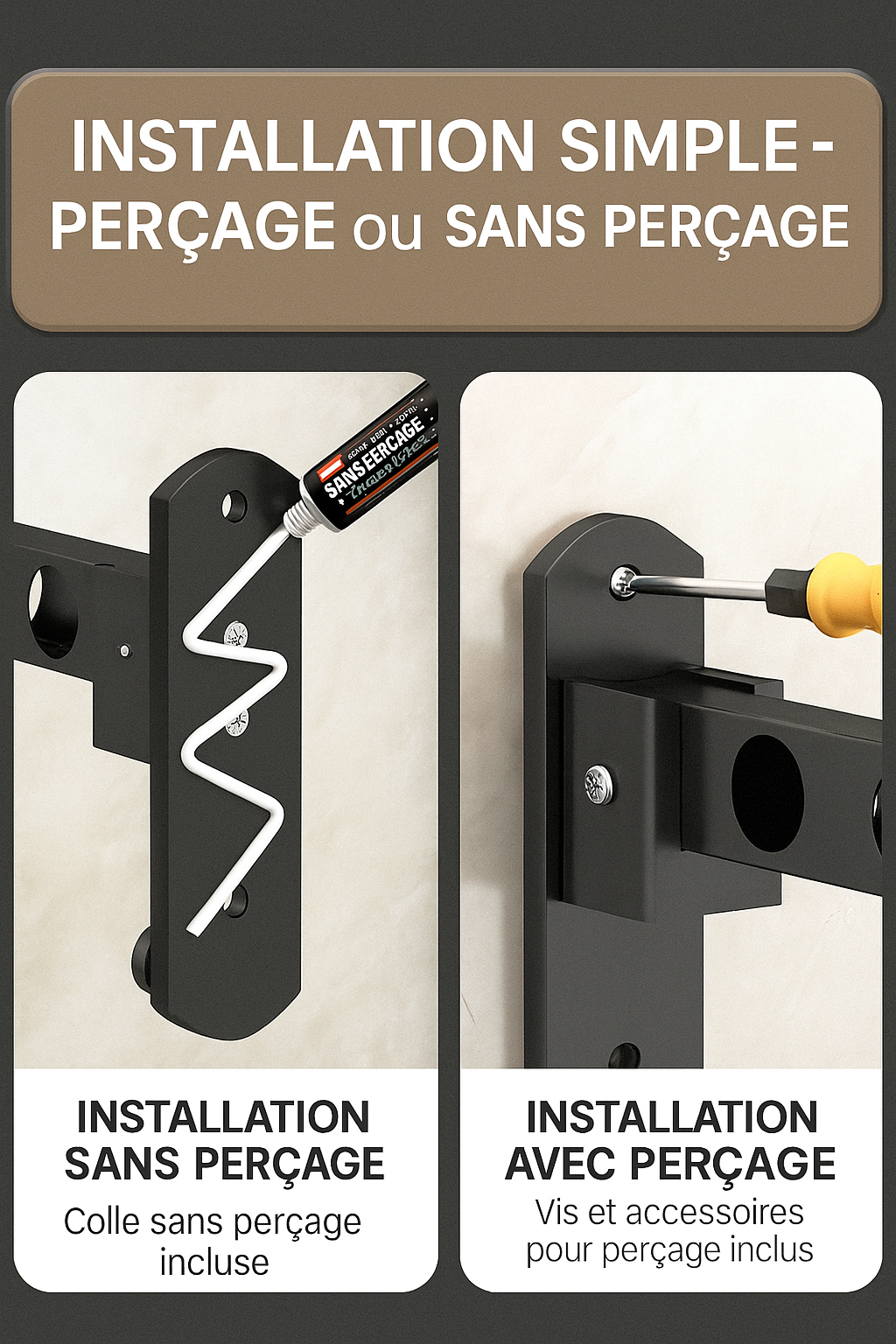 Accroche Ceintre Pliable