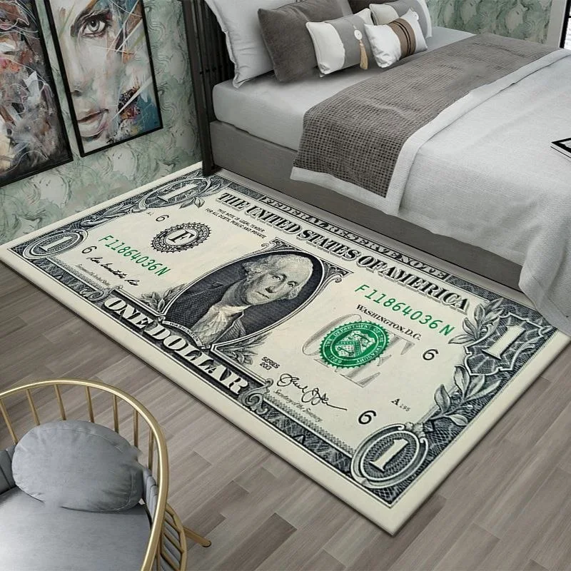 TAPIS MOTIF DOLLAR