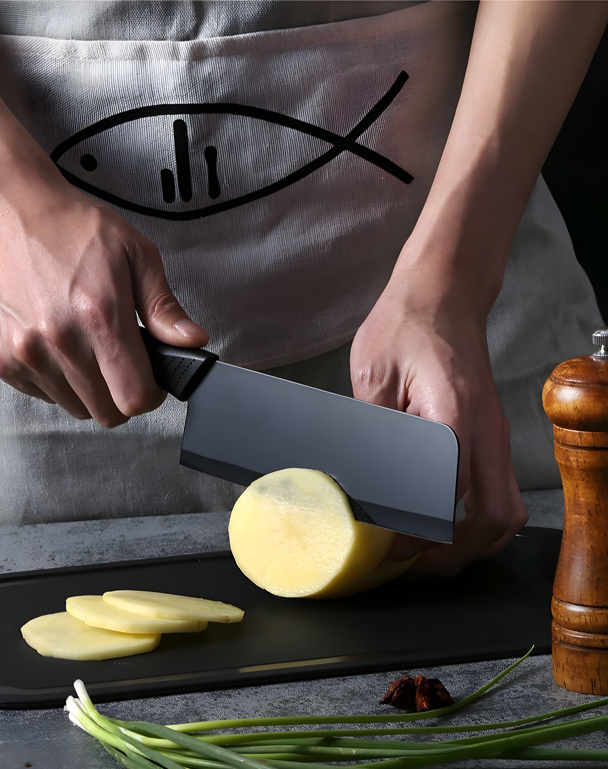 Couteaux de chef 6en1