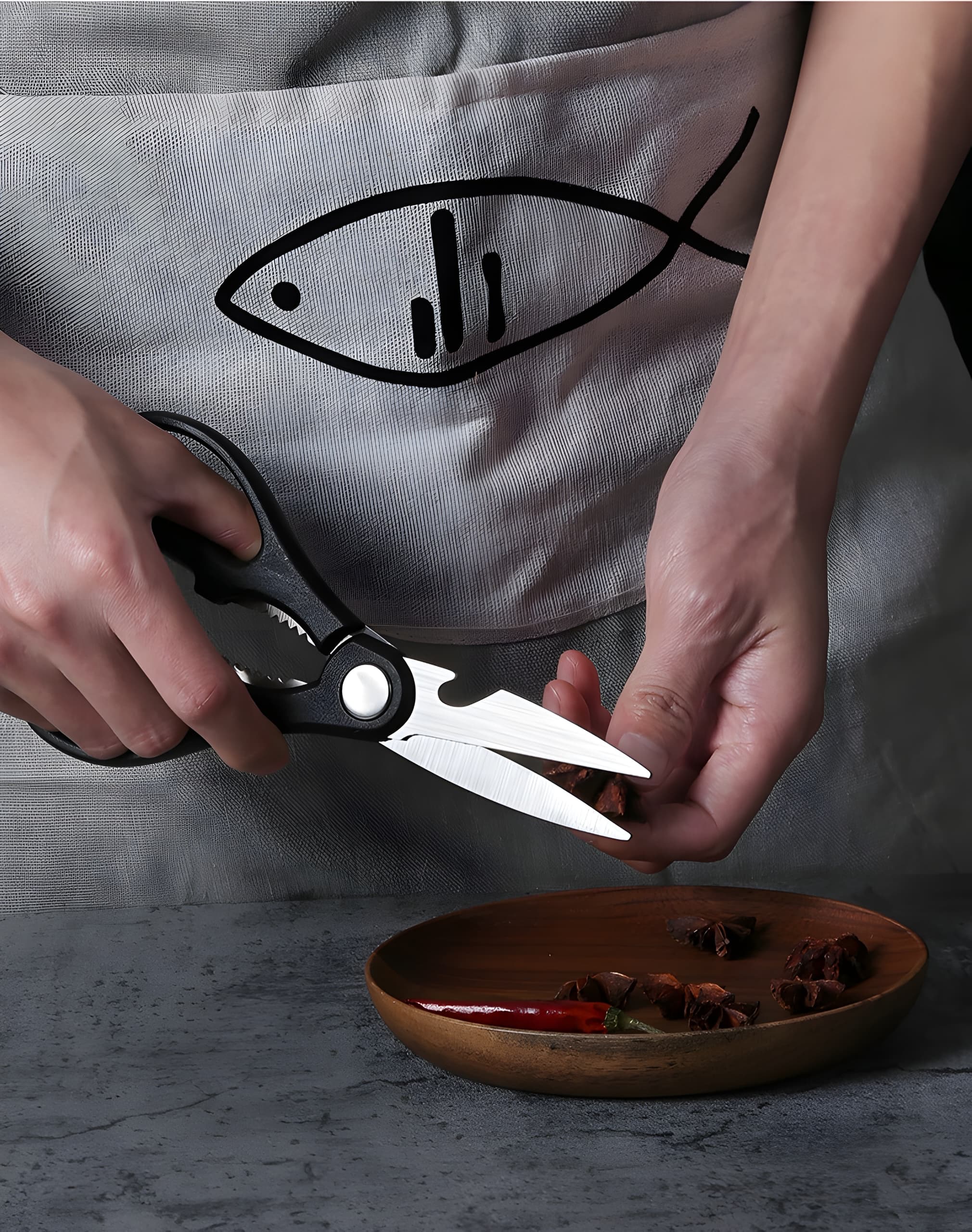 Couteaux de chef 6en1