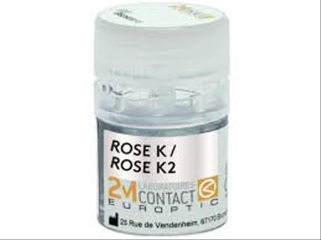 LENTILLES MENICON RIGIDE ROSE K2