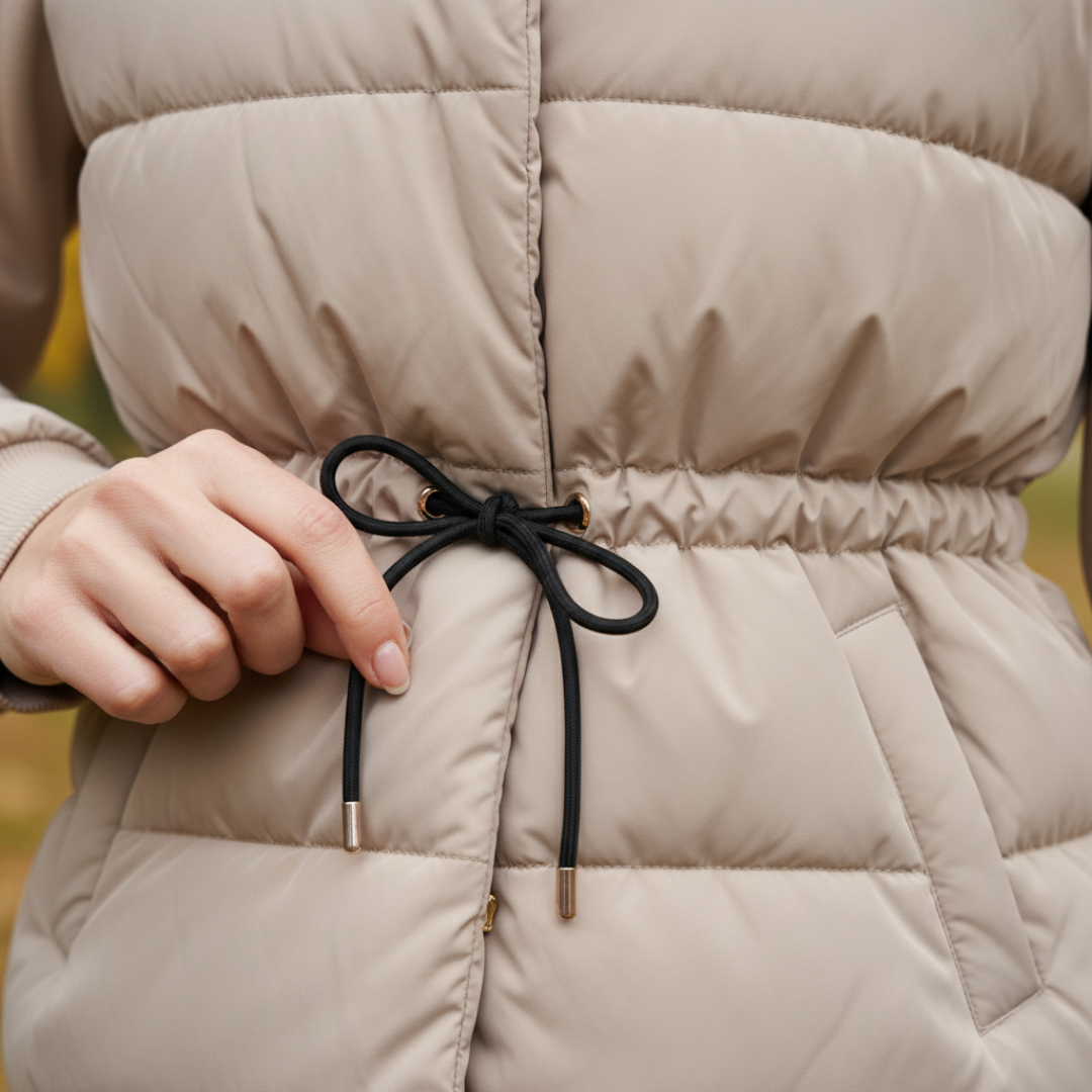 Gilet Doudoune Matelassée Ajustable Femme - 6 Couleurs